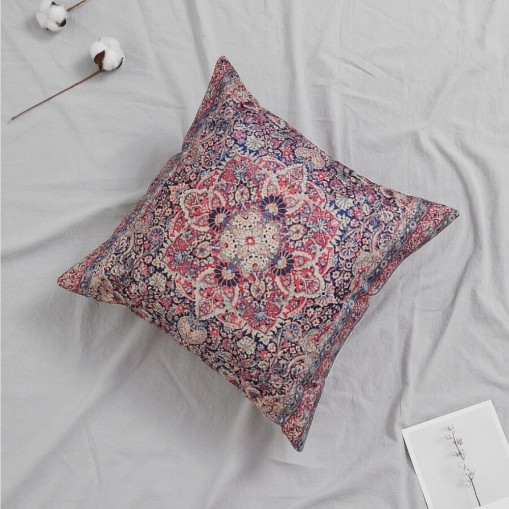 floral Print cushion/pillow zipper cover - 4 style - Picture 6 of 11